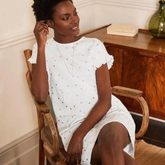 COPY - Boden Faye Jersey T-shirt Dress size 4R - Picture 2 of 10